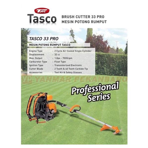 Mesin Potong Rumput TASCO 33 PRO