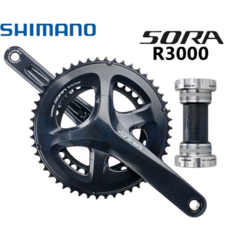 Unik Shimano Sora Crank Set double Berkualitas