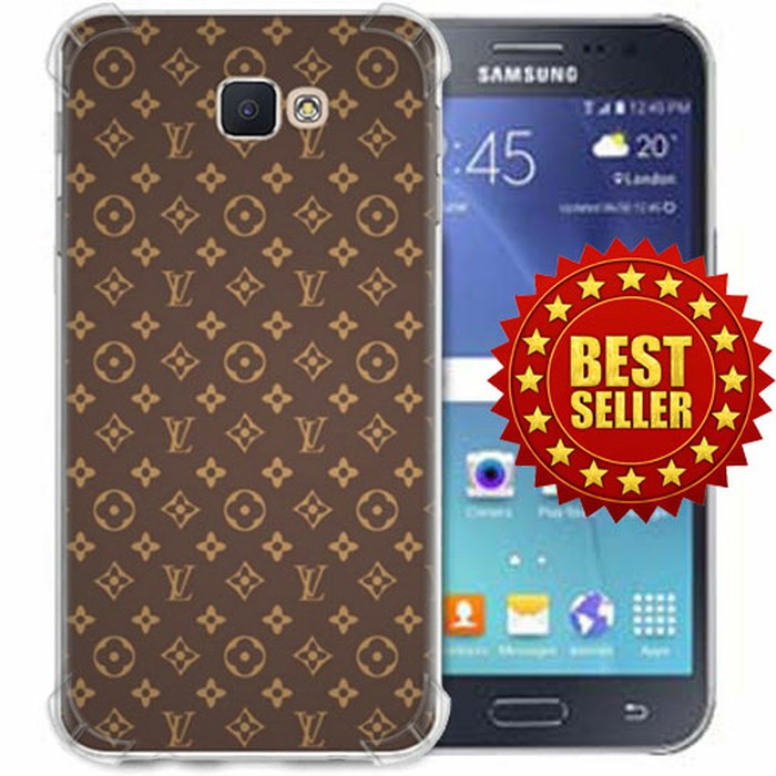 Casing Hp LV Pattern Samsung Galaxy J7 Prime Custom Case