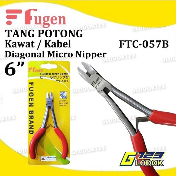 Tang Potong Kawat Kabel Micro Nipper Diagonal Coil Wire Cutting Plier