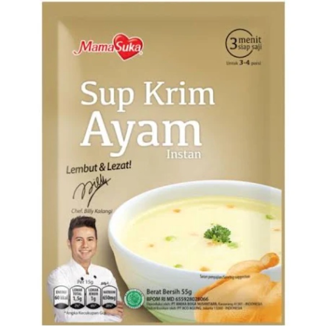 

MamaSuka Sup Krim Ayam 55 g