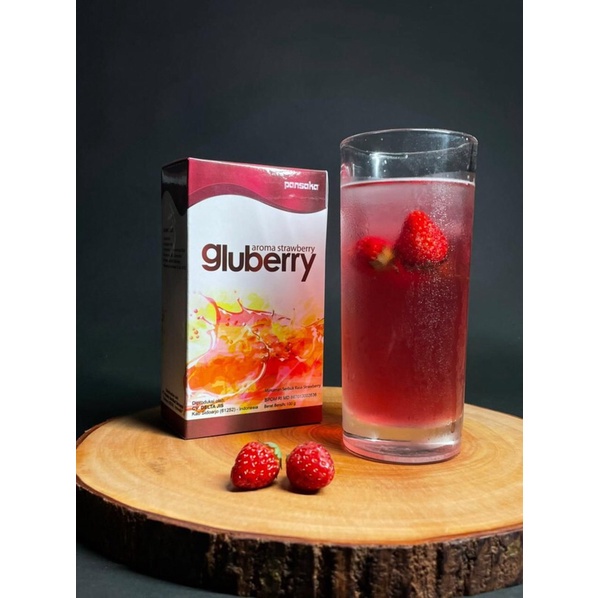 GLUBERRY COLLAGEN PANSAKA 100% ORIGINAL/minuman pemutih kulit