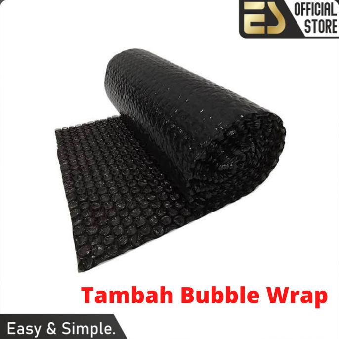 

TAMBAHAN BUBBLE WRAP PADA PRODUK