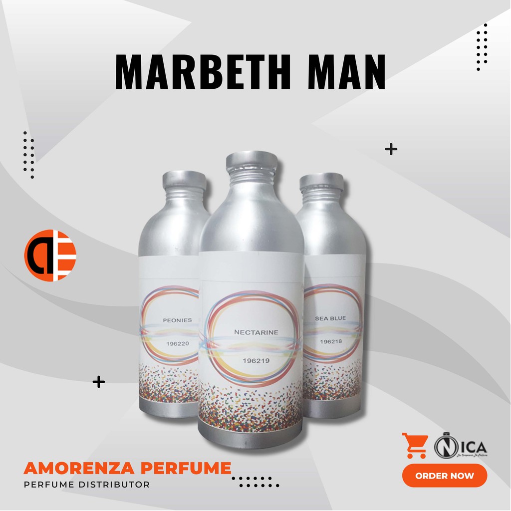 Bibit Parfum Murni MARBETH MAN - MARIBETH Nica fragrance 500ml Segel Pabrik