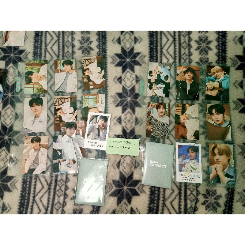 ENHYPEN PC TC SET SERIES TRADING CARD JUNGWON SUNGHOON EXCLUSIVE SPC LIMITED