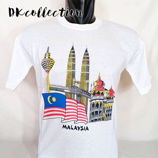 Souvenir Malaysia kaos Malaysia Souvenir kaos Kuala lumpur baju Kuala lumpur