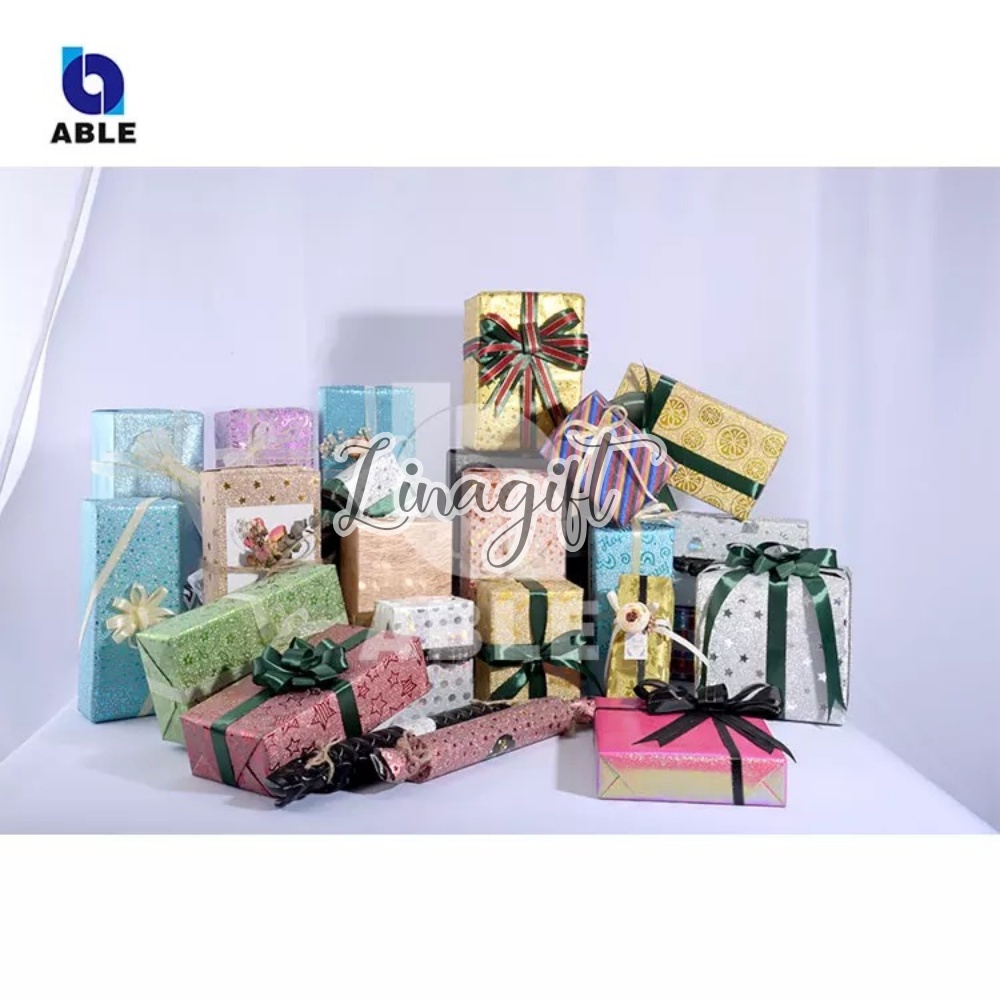 ( 3 Lembar ) PLASTIC METALLIC GLITTER - APPLE -  KERTAS KADO PLASTIK KADO EXCLUSIVE GLITER PERAK SILVER METALIC LOVE STAR SALUR AKAR EXCLUSIVE ELEGAN FANCY GIFT WRAPPING PLASTIC 2 WARNA BICOLOR DOUBLE SIDE WARNA SILVER GOLD TOSCA BLUE