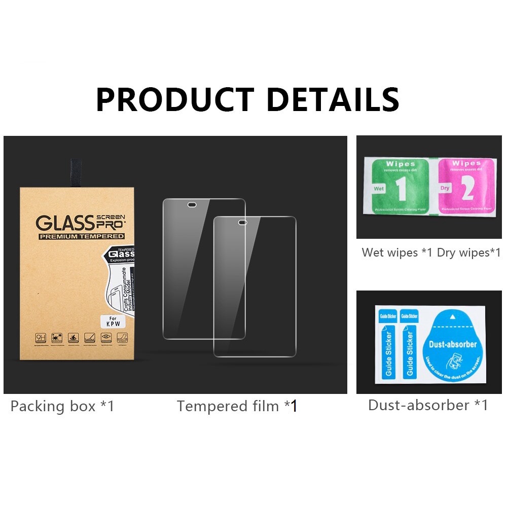 Tempered Glass Samsung Galaxy Tab S7 FE 12.4 inch 5G 2021 SM-T730 T733 T736B TRIPLEDI Anti Gores