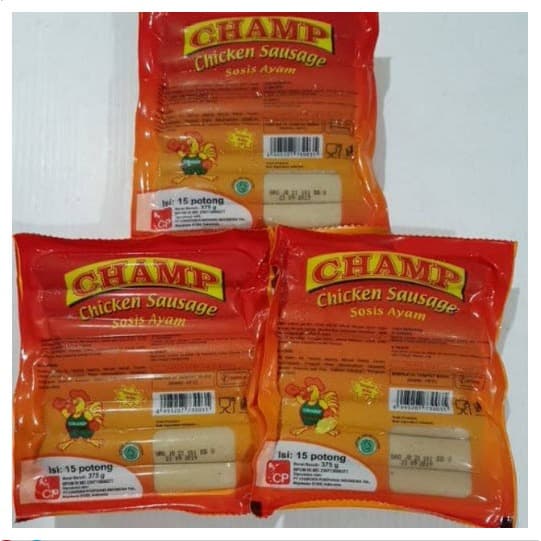 

CHAMP sosis ayam 375gr 15s