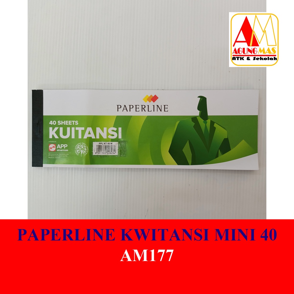 

PAPERLINE KWITANSI MINI 40