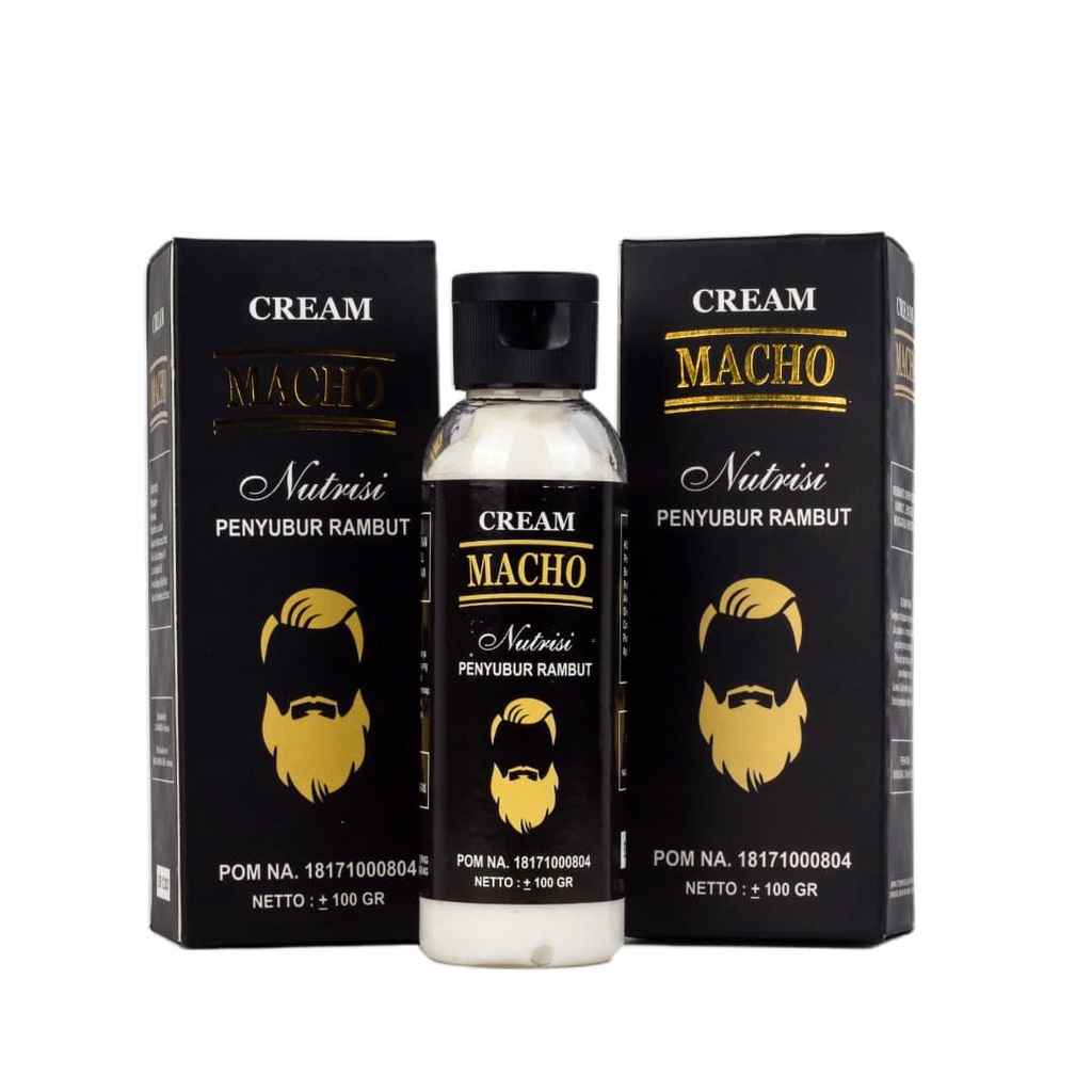 SKIKI91 - CREAM MACHO/ NUTRISI PENYUBUR RAMBUT/PENUMBUH JENGGOT