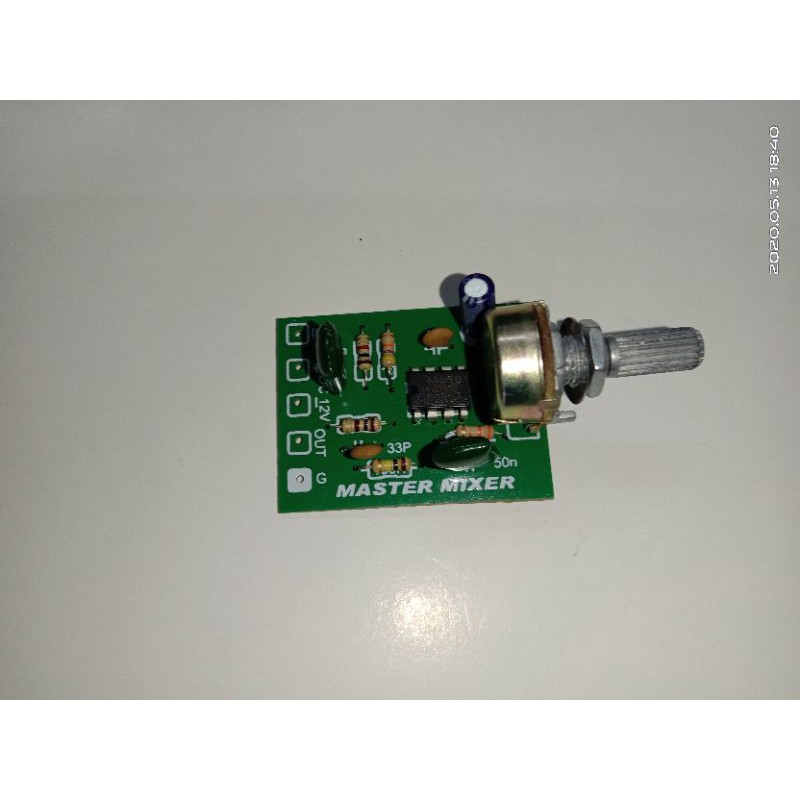 kit master mixer 1 pot jrc4558