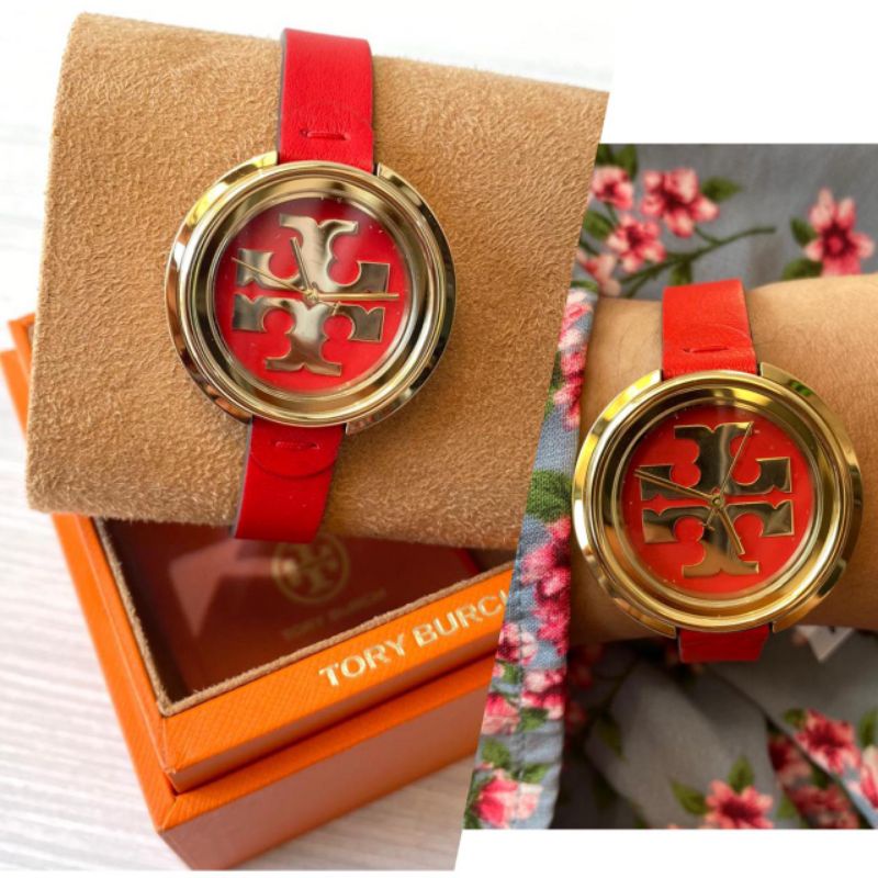 TB THE MILLER WATCH RED LEATHER STRAP TBW6202