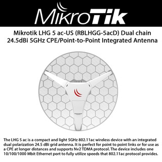 Mikrotik Lhg Xl 5 Ac Rblhgg 5acd Xl Embedded Wireless Shopee