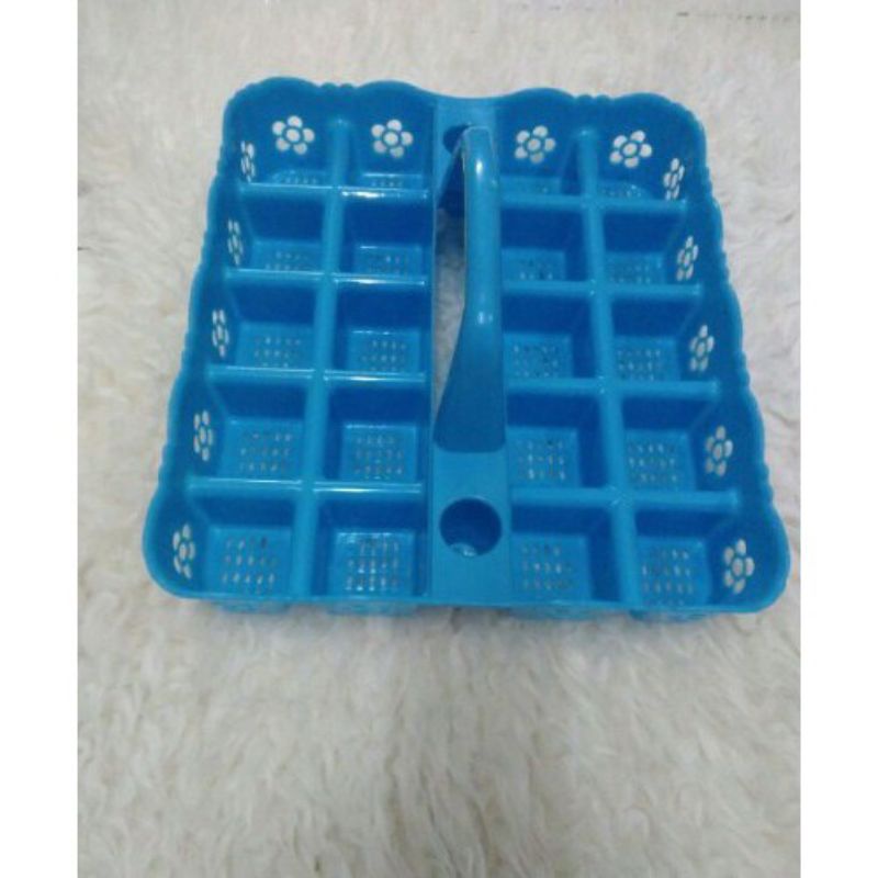 Rak Aqua Gelas Plastik isi 20 / Keranjang Aqua Air