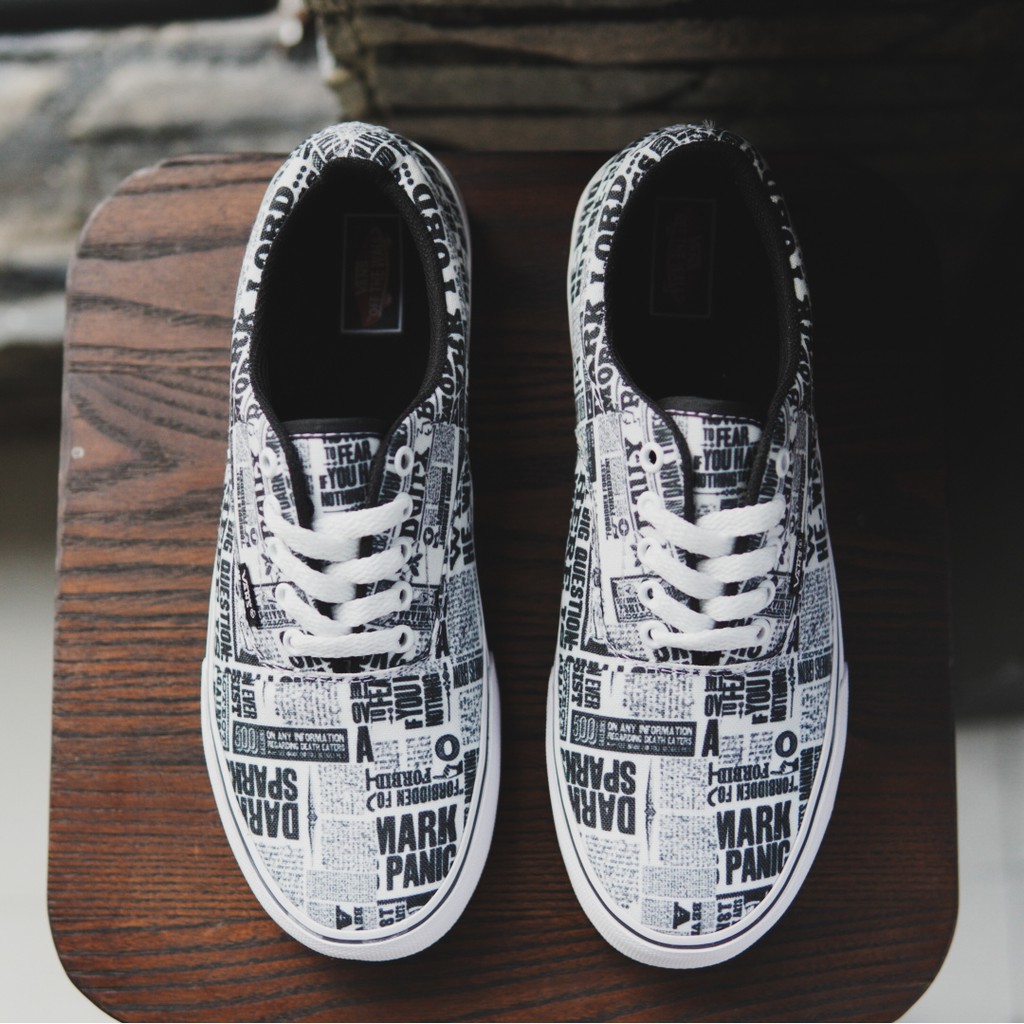 11.11 Sepatu Pria Vans Oldskool Motif Print 3D Casual Sneakers Kets /Murah/Kuliah/Sekolah/Santai