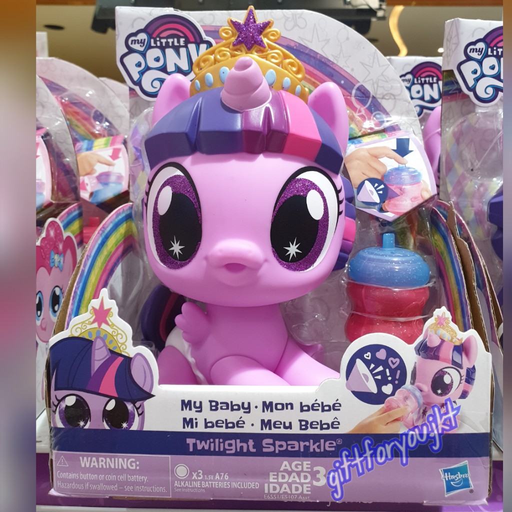Hasbro My Little Pony Toy My Baby Twilight Sparkle E6551 for sale online 