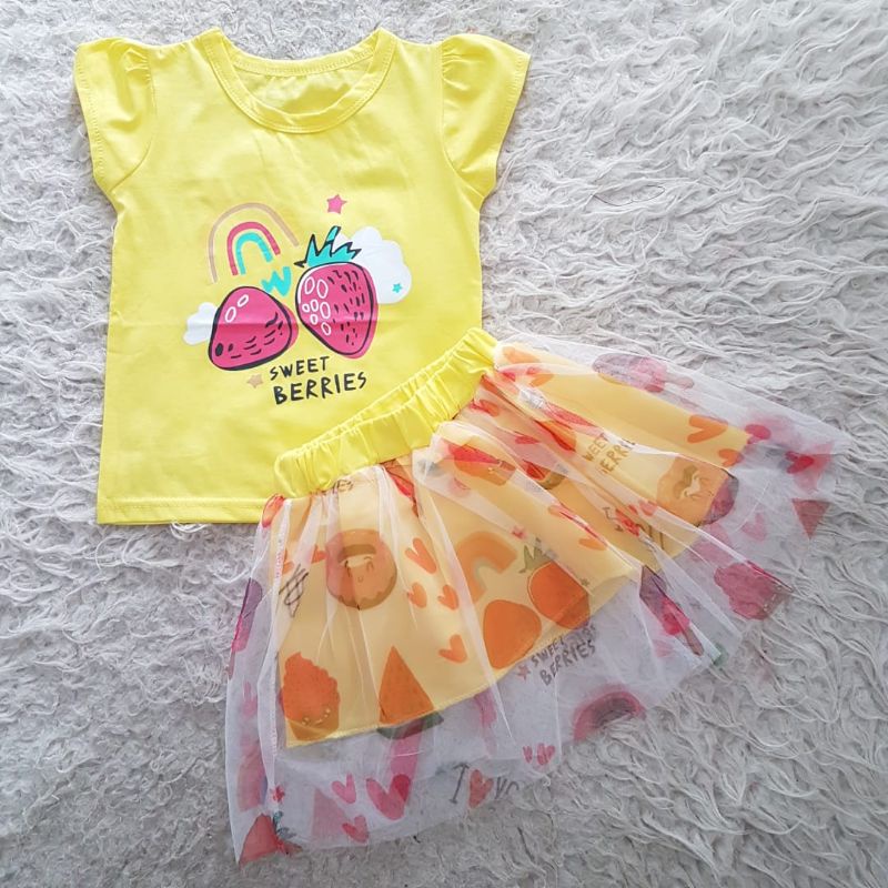 baju bayi import kaos tutu