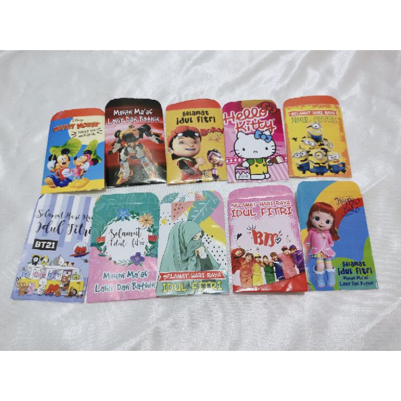 

Amplop Lebaran Mini Uk 5,5x9 Isi 10pcs