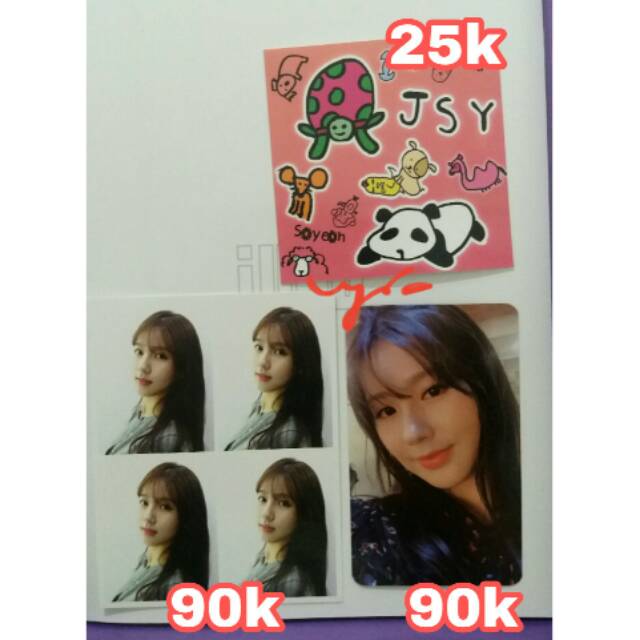 (G)-IDLE 1st Mini Album - I AM (PC + ID + Stiker + Poster)