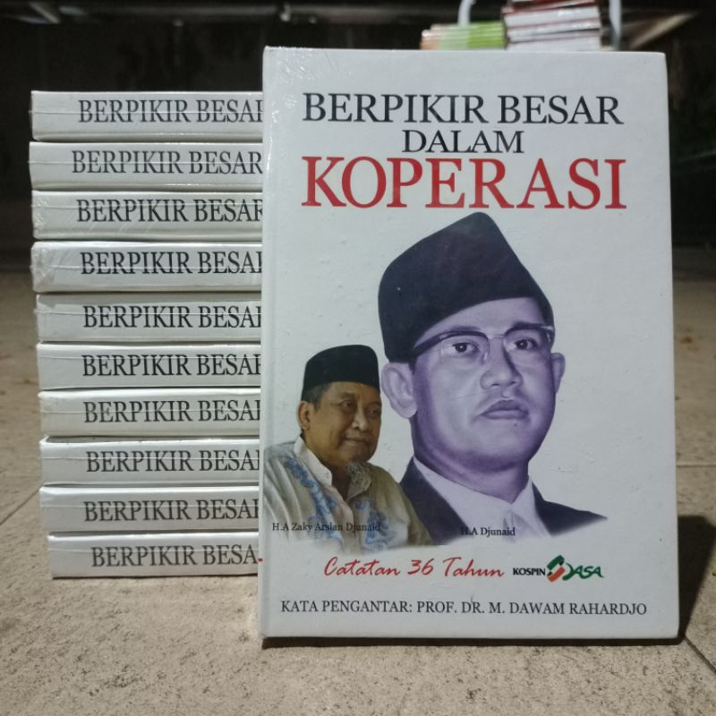 ( ORIGINAL ) Buku SEJARAH KOPERASI / BUKU TENTANG KOPERASI / BERPIKIR BESAR DALAM KOPERASI