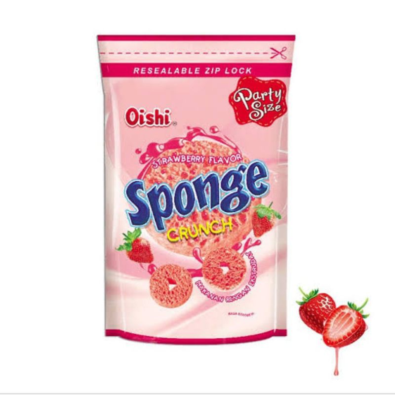 

Oishi Sponge Strawberry 120gr