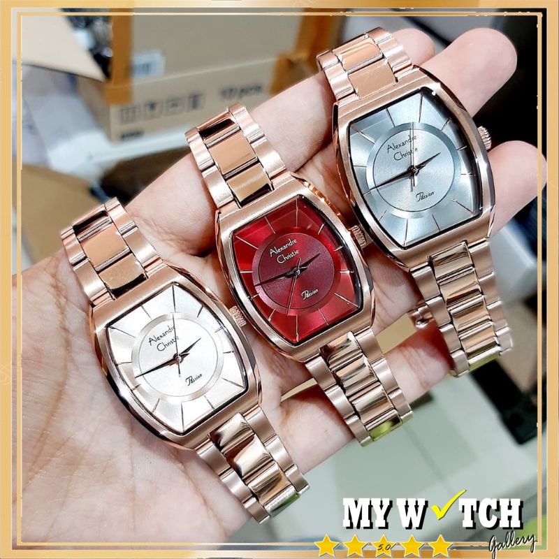 Alexandre Christie / Alexander AC 2980 LH Jam Tangan Wanita Original Diameter 2,8 cm