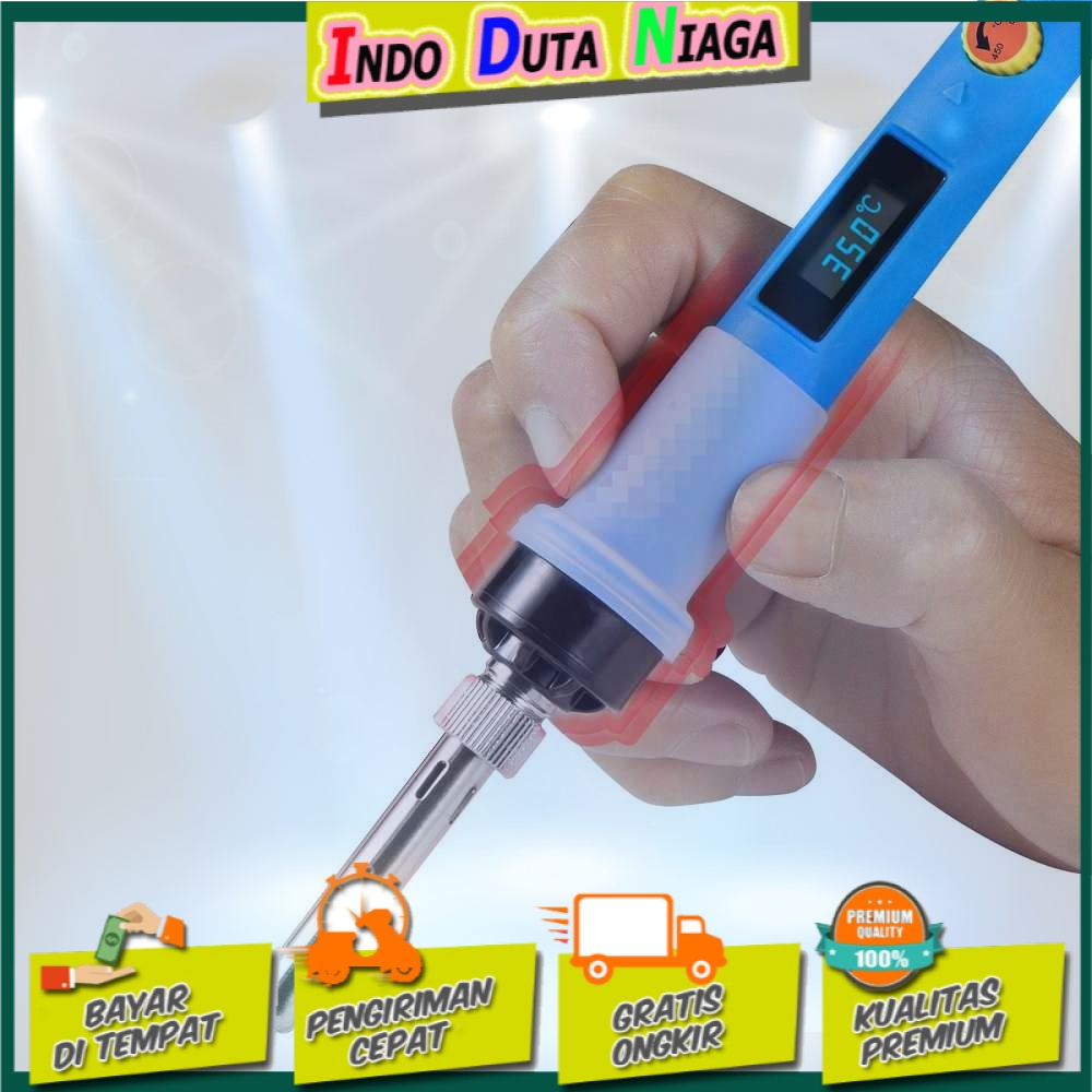 OLOEY Solder Electric LCD Soldering Iron 220V 80W - S6