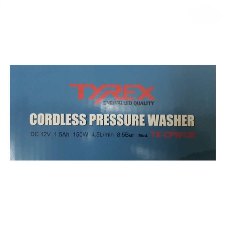 Cordless Jet Cleaner Alat Cuci Motor Mobil Steam AC Baterai Tyrex