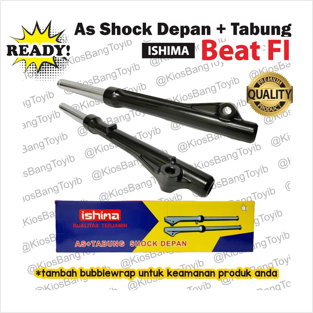 As Shock Skok / Shockbreaker Depan + Tabung Beat FI (ISHIMA)