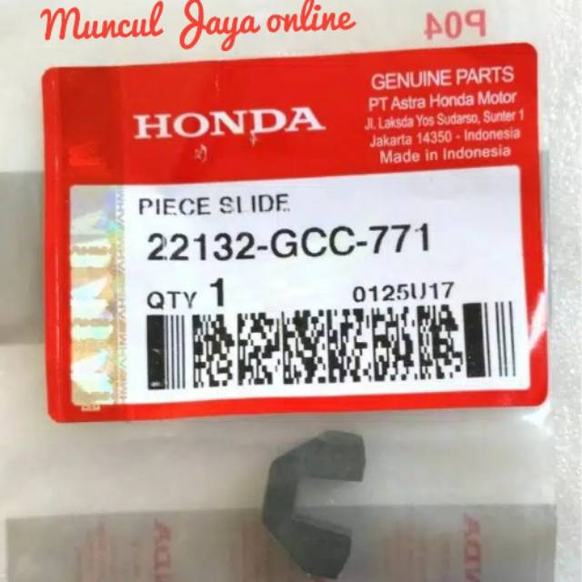 Piece Slide GCC 22132-GCC-771 vario 110