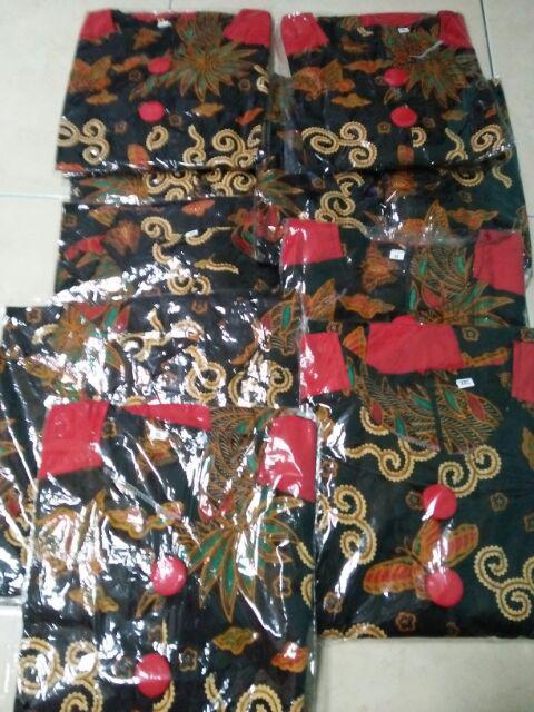 Couple Blus Blouse Atasan Batik Wanita Bolero Marina