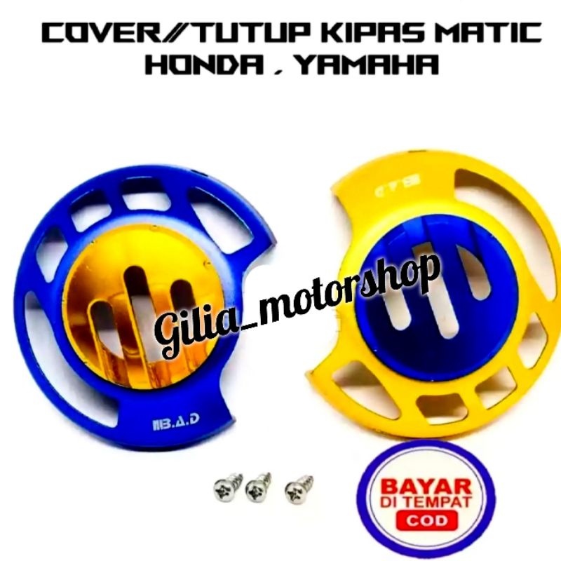 Cover Tutup Kipas Twotone Cover Tutup Kipas Honda Yamaha Beat Vario Scoopy Cover Tutup Kipas Twotone