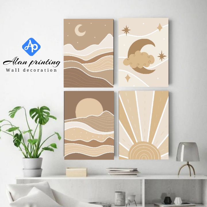 HIASAN DINDING POSTER KAYU 6R 14X20CM KODE WD 1-34 ads