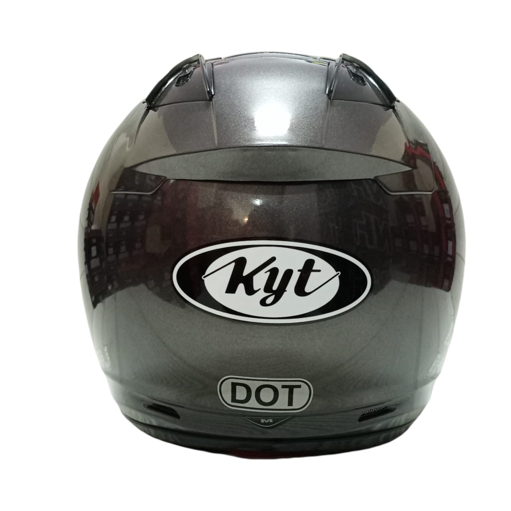 HELM HALF FACE KYT DJ MARU KYT DJMARU SOLID GUNMETAL