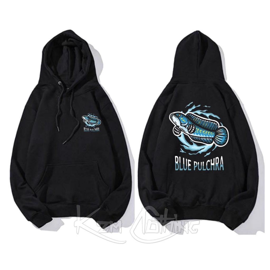 IKAN CHANA Jaket PRIA Sweater PRIA Hoodie DEWASA/Sweater Ikan Chana/Hoodie Ikan Chana BLUE PULCHRA