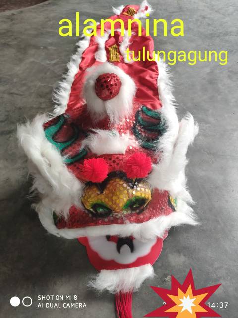 Barongsai mata lampu dan kedip kedip