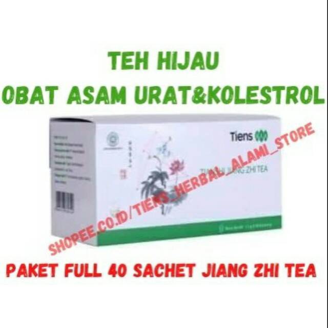 BISA COD Teh Hijau Asam Urat dan Kolestrol Terbaik | Asli Tiens Paket Full |Teh Pelangsing Terbaik