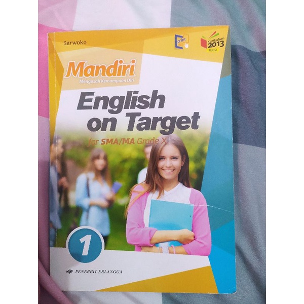 Mandiri Bahasa Inggris Kelas 10 SMA Penerbit Erlangga