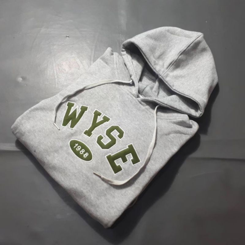 Hoodie Outerwear Sweatershirt Wyse Bordir Full Tag
