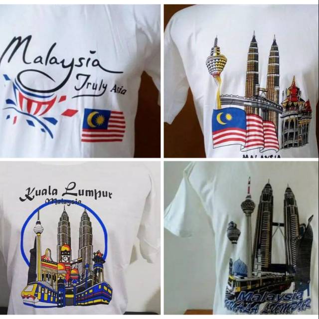 KAOS SOUVENIR MALAYSIA KUALA LUMPUR KL