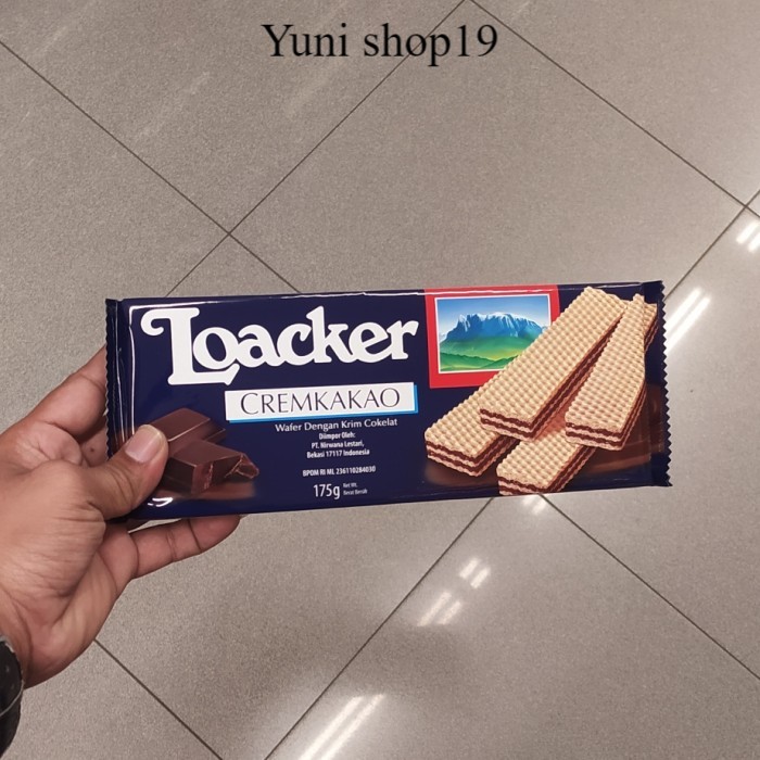 

wafer loacker cream cacao 175g