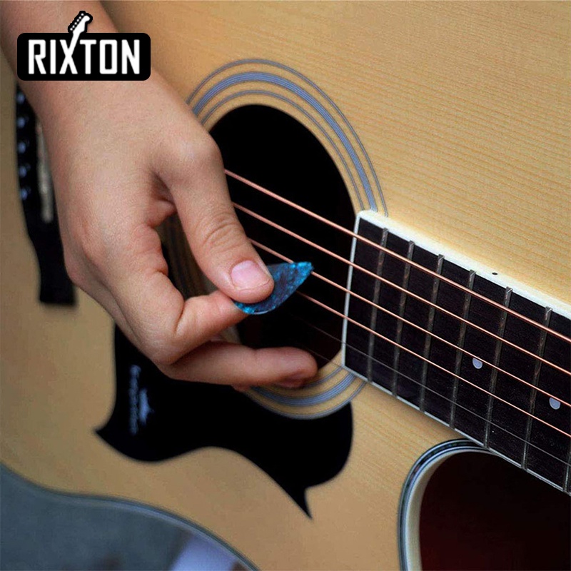 Rixton - Pick Gitar (Acak) Plectrum Mediator Selulo