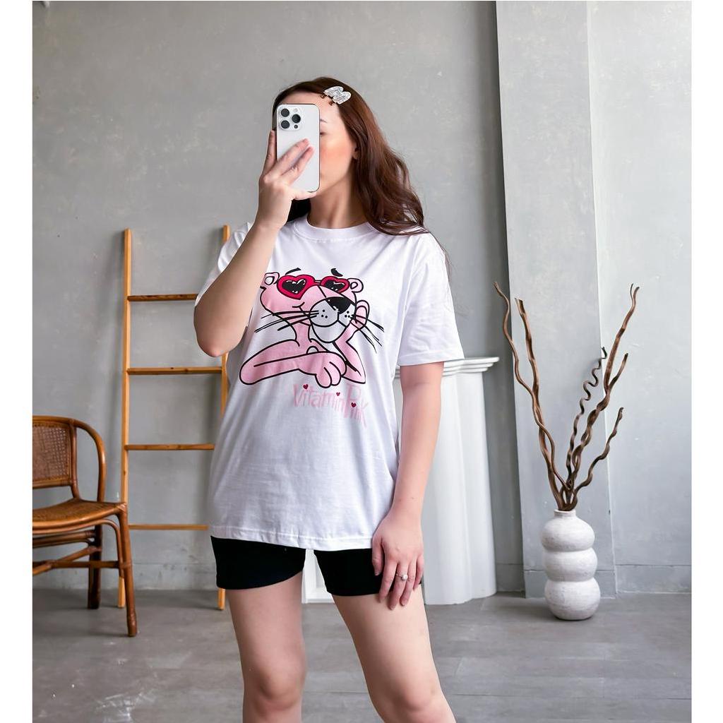 Atasan Kaos Wanita Lengan Pendek Bahan Cotton Kaos Wanita Lengan Pendek