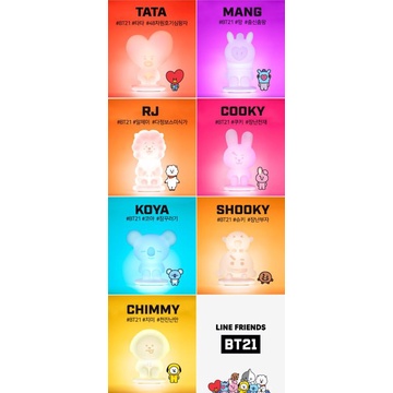 DP SPEAKER + LAMP BT21 + BT21 STRESS BALL