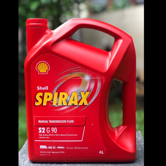 OLI SHELL SPIRAX S2 G 90 GALON 4 liter