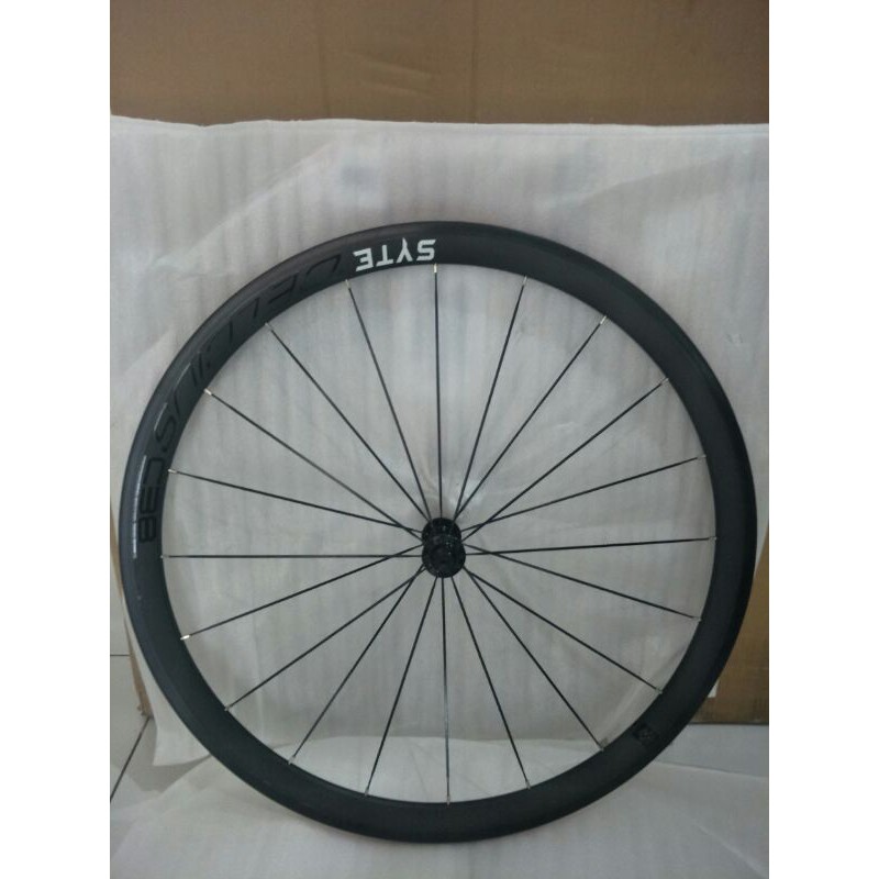 Wheelset Carbon Syte Celcius 700c 40mm Roadbike Bekas not superteam elite jetfly nautilus