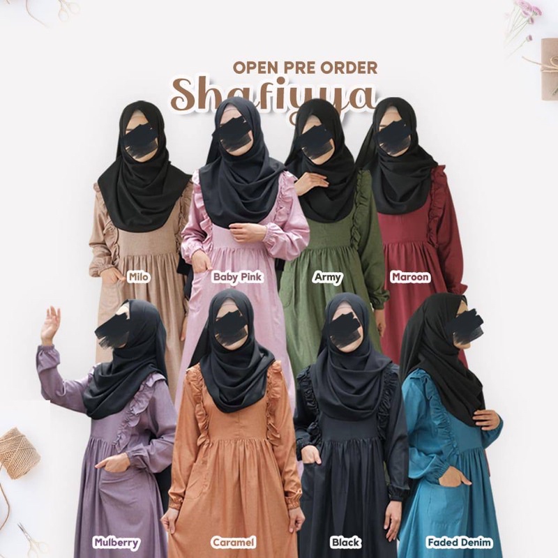 Gamis Shafiyyah by Azda
