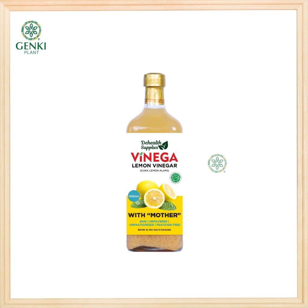 

Finega Lemon Vinegar (Cuka Lemon) - 1 L
