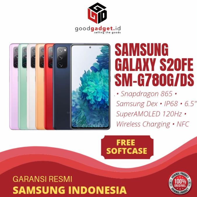 Resmi Samsung Galaxy S20 FE G780G Snapdragon 865 BNIB New Segel Murah
